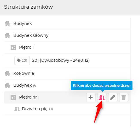 Konfiguracja i synchronizacja struktury zamków Be-Tech