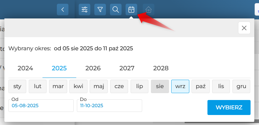 Zakres dat