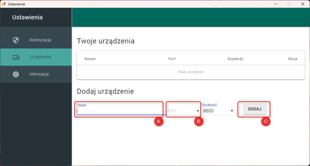 Podłączenie drukarki fiskalnej