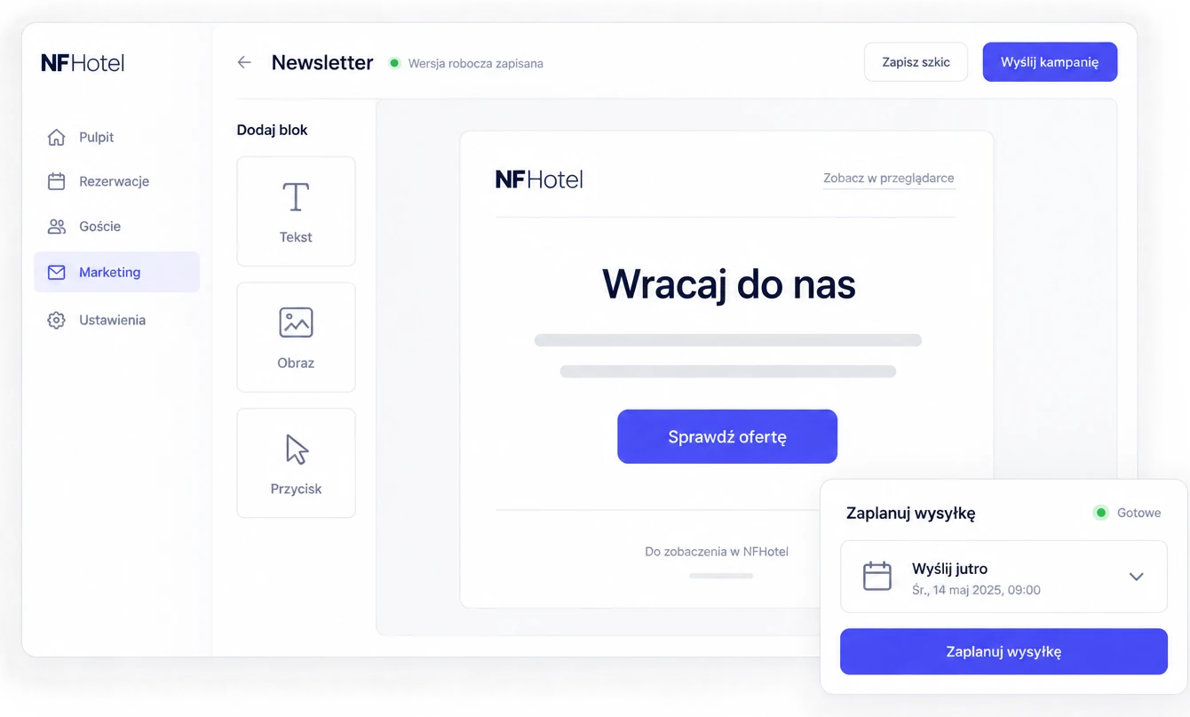 Zawsze świeża lista odbiorców bez importu danych